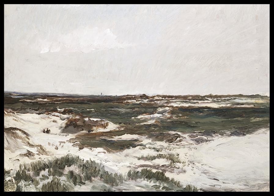 Les Dunes à Camiers By Charles-François Daubigny-12