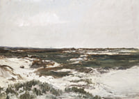 Les Dunes à Camiers By Charles-François Daubigny-9