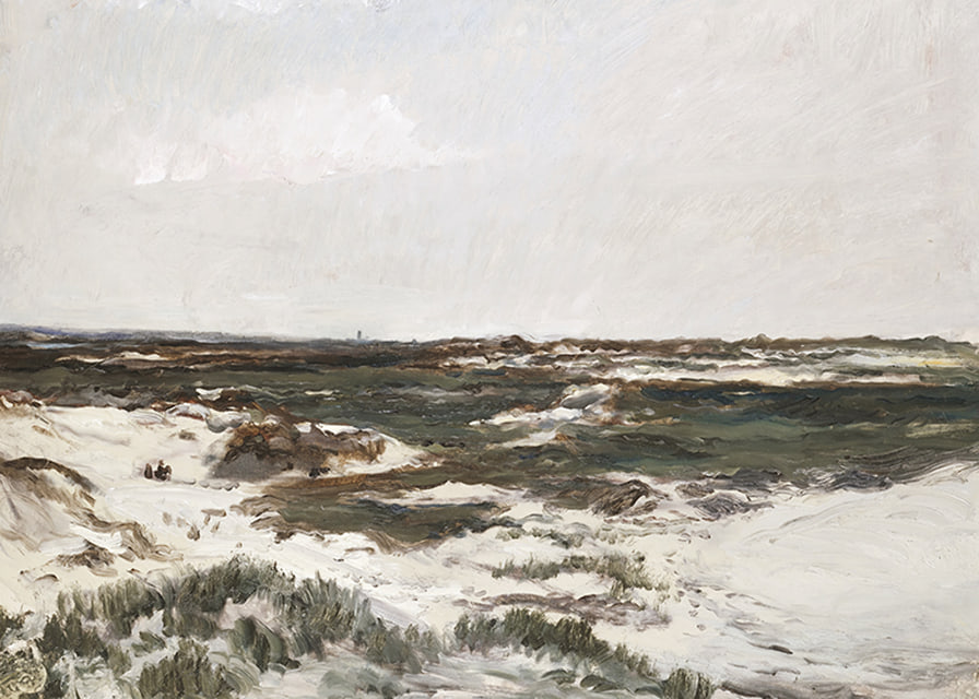 Les Dunes à Camiers By Charles-François Daubigny-12