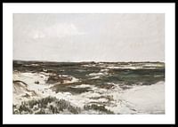Les Dunes à Camiers By Charles-François Daubigny-0