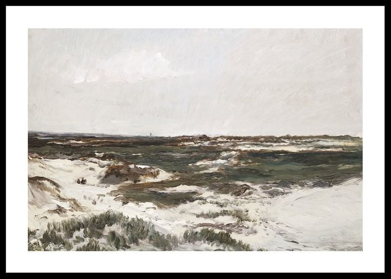 Les Dunes à Camiers By Charles-François Daubigny-12