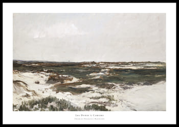 Plakat Les Dunes à Camiers By Charles-François Daubigny