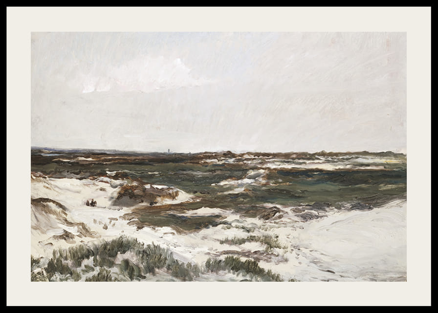 Les Dunes à Camiers By Charles-François Daubigny-12