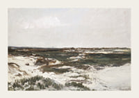 Les Dunes à Camiers By Charles-François Daubigny-5
