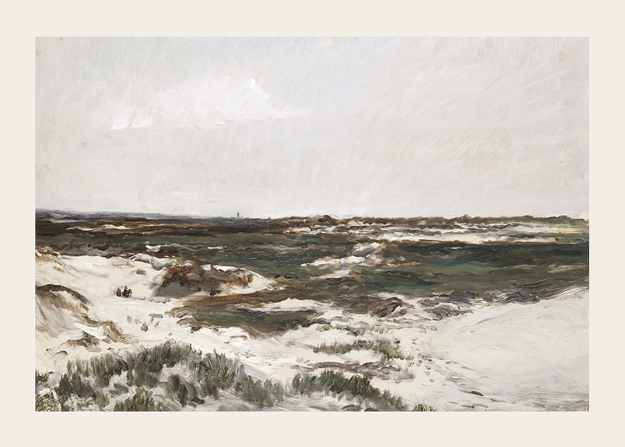 Les Dunes à Camiers By Charles-François Daubigny-12