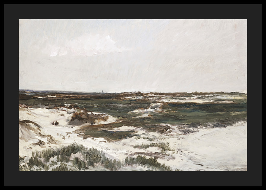 Les Dunes à Camiers By Charles-François Daubigny-12