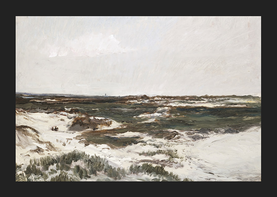 Les Dunes à Camiers By Charles-François Daubigny-12