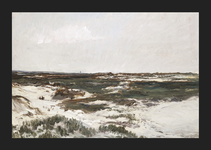 Les Dunes à Camiers By Charles-François Daubigny-12
