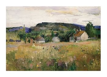 Plagát Landskab Fra Bærum By Harriet Backer