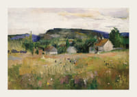 Landskab Fra Bærum By Harriet Backer-5