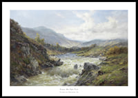 Falls Of The Tay By Alfred de Breanski Sr-0