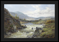 Falls Of The Tay By Alfred de Breanski Sr-6