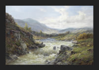 Falls Of The Tay By Alfred de Breanski Sr-7