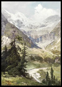 Sommer Im Gebirge By Konrad Petrides-8
