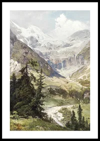 Sommer Im Gebirge By Konrad Petrides-2