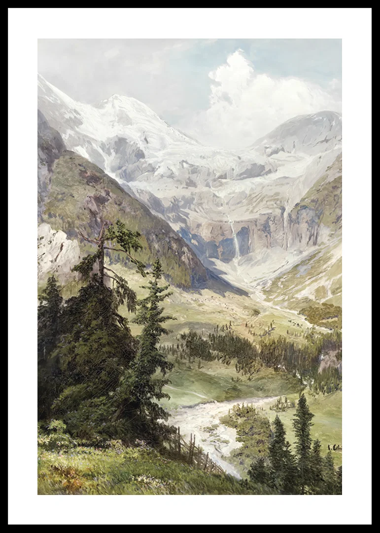 Sommer Im Gebirge By Konrad Petrides-12