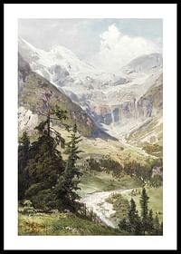 Sommer Im Gebirge By Konrad Petrides-0