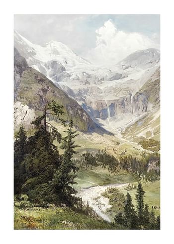 Affiche Sommer Im Gebirge By Konrad Petrides