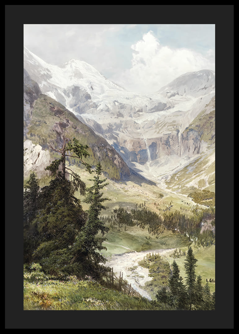 Sommer Im Gebirge By Konrad Petrides-12