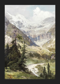 Sommer Im Gebirge By Konrad Petrides-7