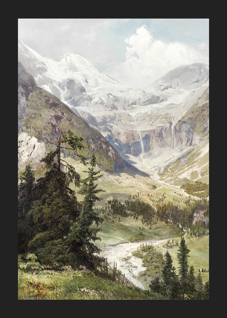 Sommer Im Gebirge By Konrad Petrides-12