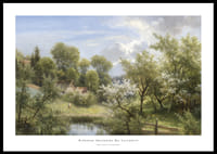 Blühende Obstbäume Bei Loschwitz By Eduard Leonhardi-0