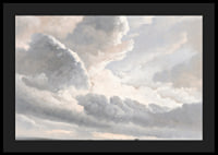 Study Of Clouds With A Sunset Near Rome By Simon Denis-6