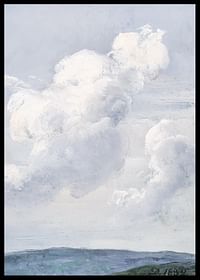 Skyer Studie By Johan Christian Claussen Dahl-2
