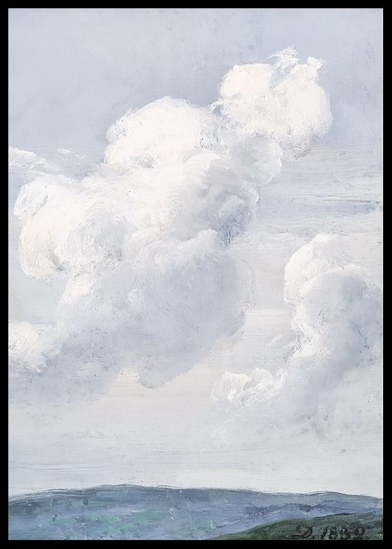 Skyer Studie By Johan Christian Claussen Dahl-12