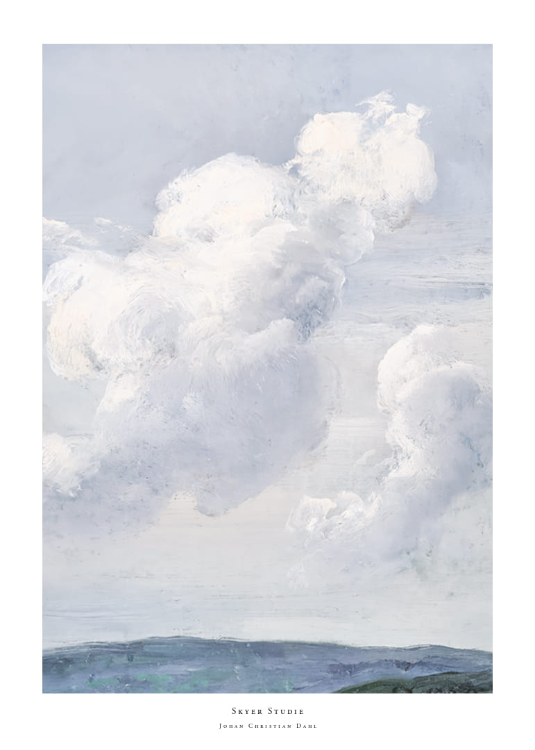 Skyer Studie By Johan Christian Claussen Dahl-12