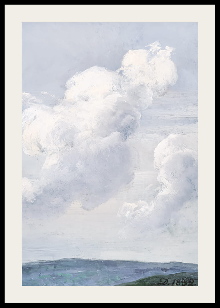 Skyer Studie By Johan Christian Claussen Dahl-12