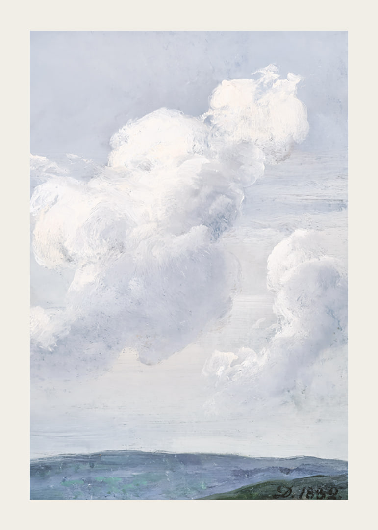Skyer Studie By Johan Christian Claussen Dahl-12