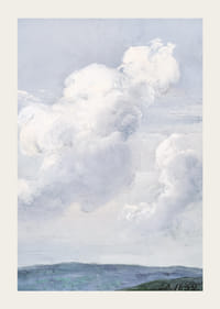 Skyer Studie By Johan Christian Claussen Dahl-5