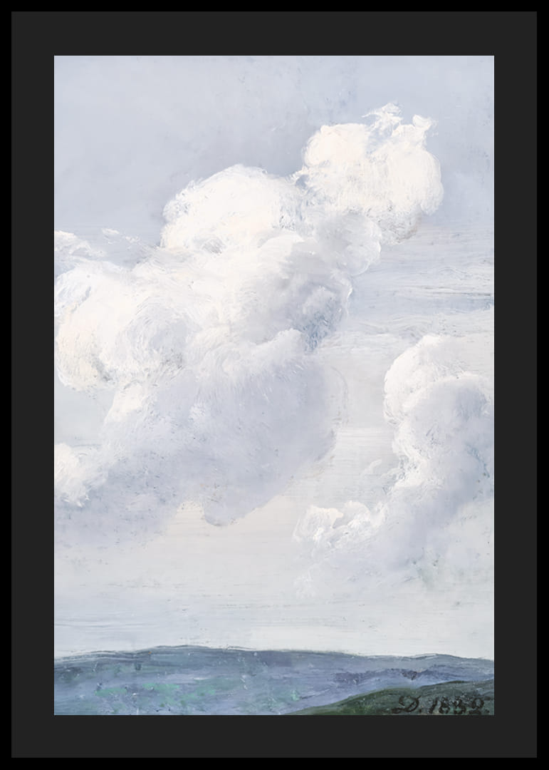 Skyer Studie By Johan Christian Claussen Dahl-12