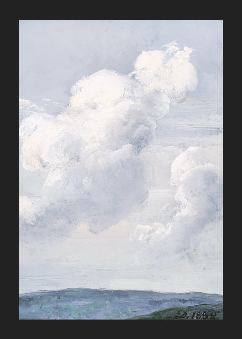 Skyer Studie By Johan Christian Claussen Dahl-12