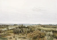 East Slovak Landscape By Ľudovít Čordák-9