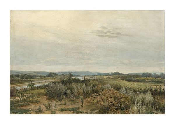 Plagát East Slovak Landscape By Ľudovít Čordák