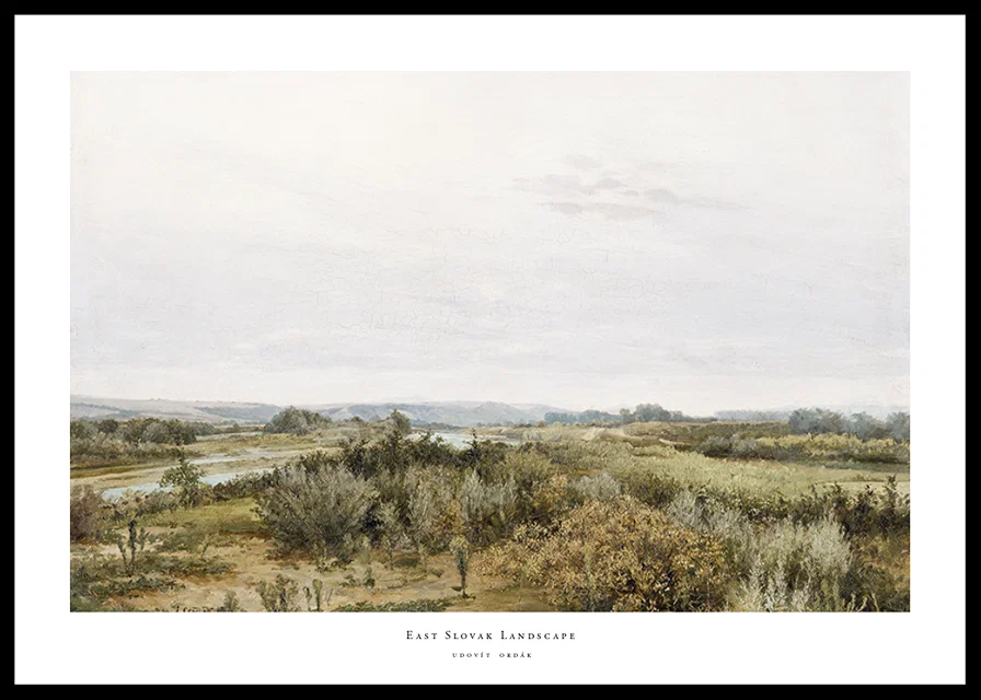 East Slovak Landscape By Ľudovít Čordák-12