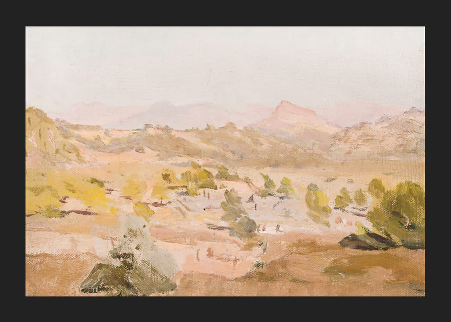 Olympia From The Journey To Greece By Jan Ciągliński-12