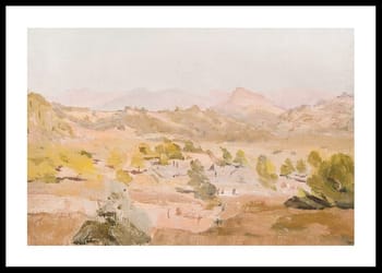 Poster Olympia From The Journey To Greece By Jan Ciągliński