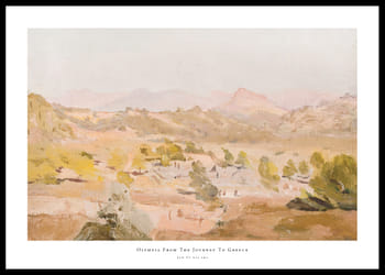 Plakat Olympia From The Journey To Greece By Jan Ciągliński