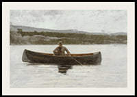 Playing A Fish By Winslow Homer-4