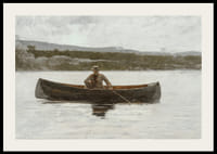 Playing A Fish By Winslow Homer-4