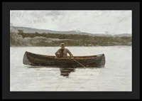 Playing A Fish By Winslow Homer-6