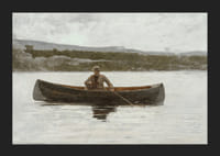 Playing A Fish By Winslow Homer-7