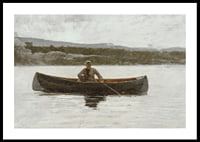 Playing A Fish By Winslow Homer-2