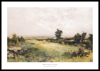 Poster Housatonic Valley By Alexander H. Wyant