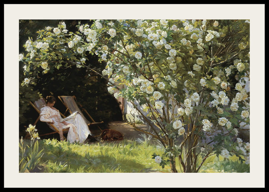 Marie Krøyer Seated By P.S. Krøyer-12