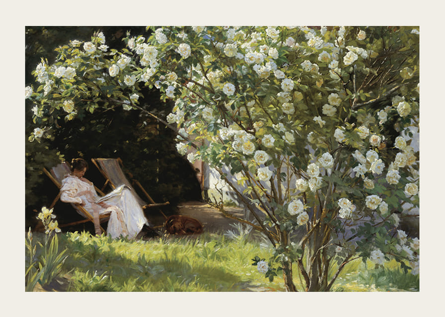 Marie Krøyer Seated By P.S. Krøyer-12