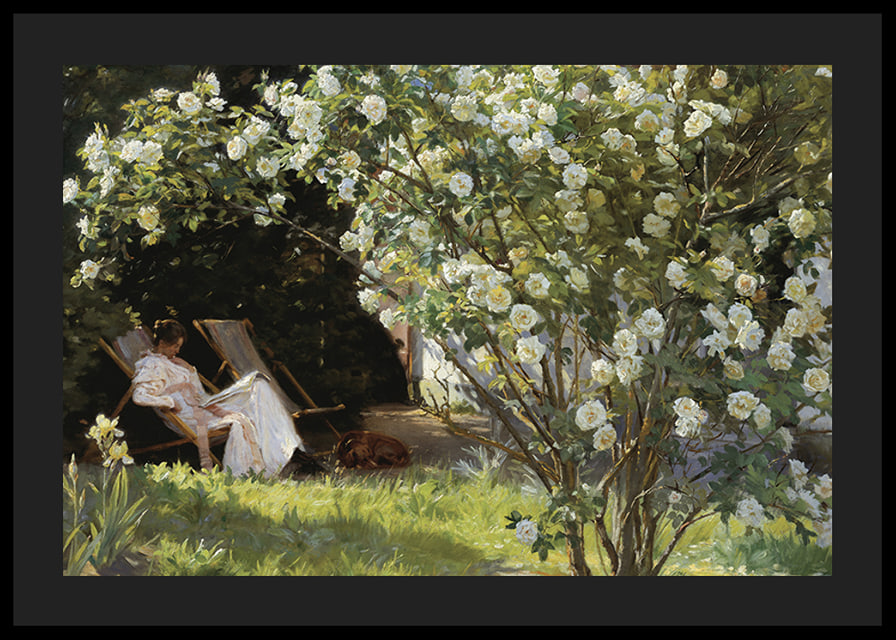 Marie Krøyer Seated By P.S. Krøyer-12